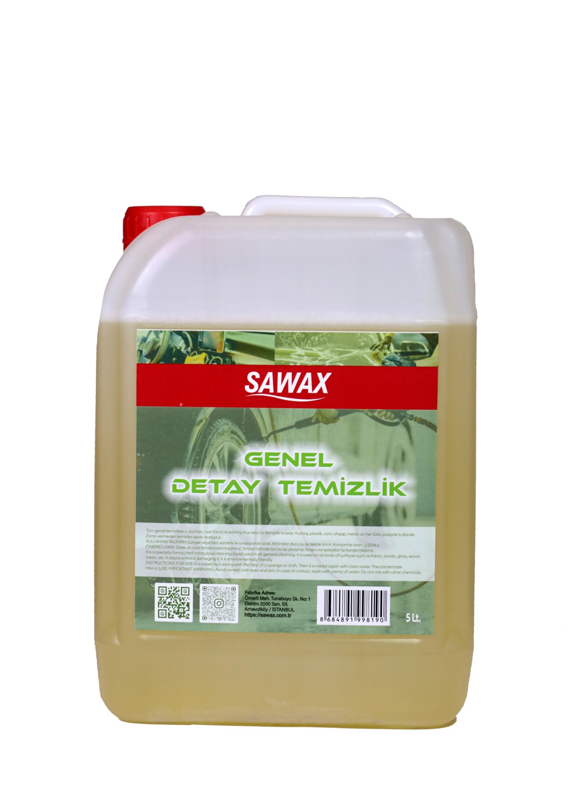 Genel Detay Temizik 5 LT